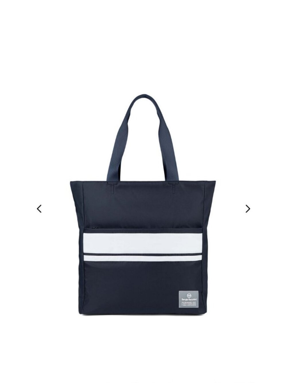 Sergio Tacchini Tennis Tote Bag Maritime Blue NEW